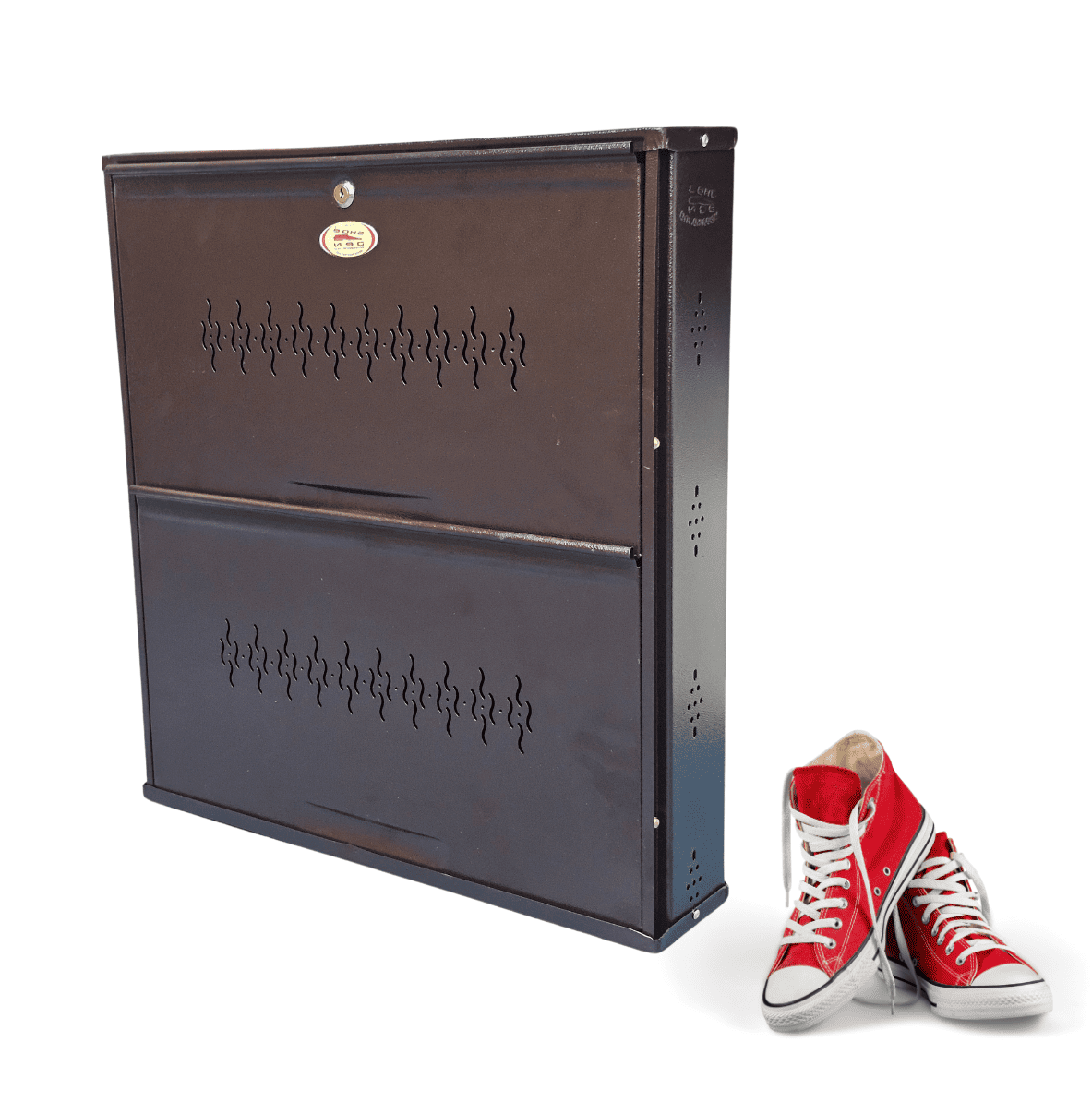 Jumbo 2 Metal Shoe Rack (Wall Mounted) - Best Quality with FREE Installation - Image 4